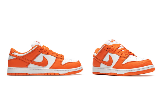Nike Dunk Orange and White Colorway